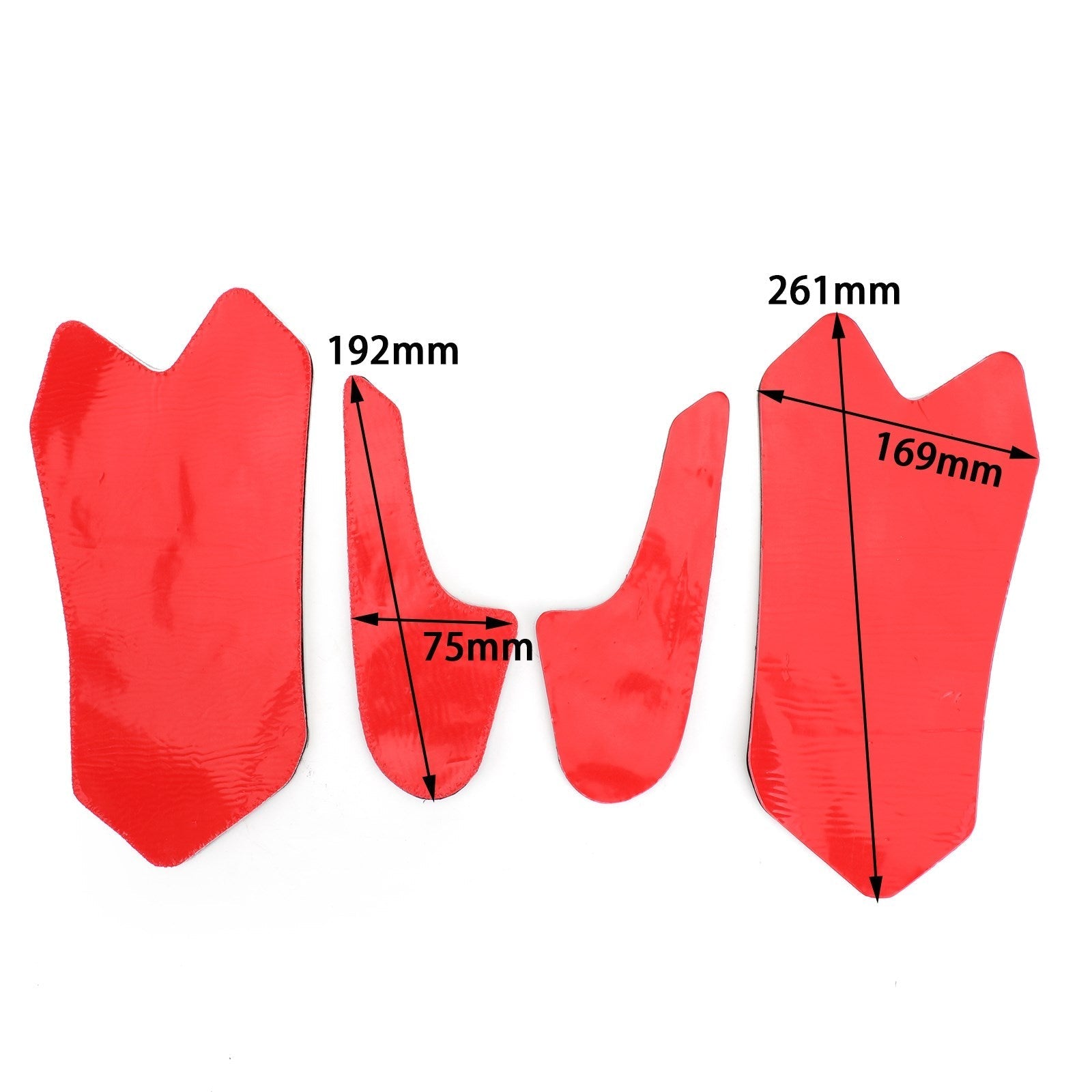 4X podkładki trakcyjne bocznego zbiornika do Ducati Panigale 899 13-15 959 16-19 Generic