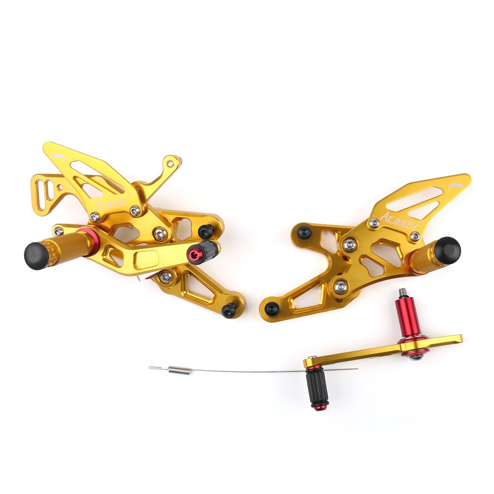 Repose-pieds de course CNC ensembles reculés ensemble de repose-pieds arrière pour BMW S1000RR 2015-2018 générique