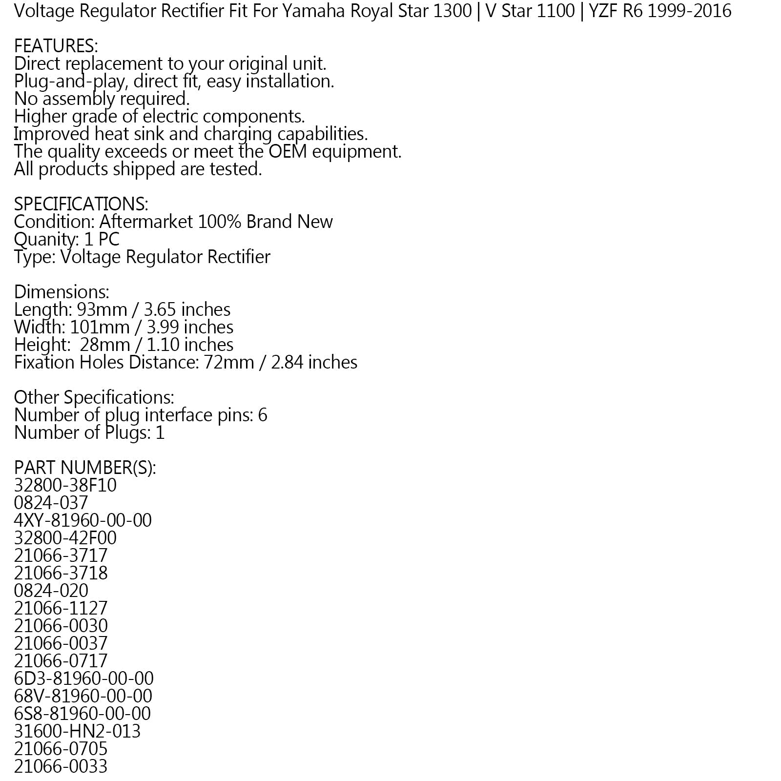 Regulator za arktično mačko 0824-037 0824-020 za Hondo 31600-HH