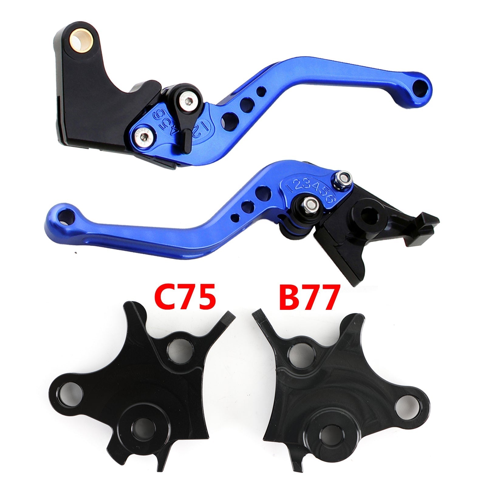 Motocikel kratke lovske ročice za BMW R1200GS Adventure (LC) 2014-2018 Generic