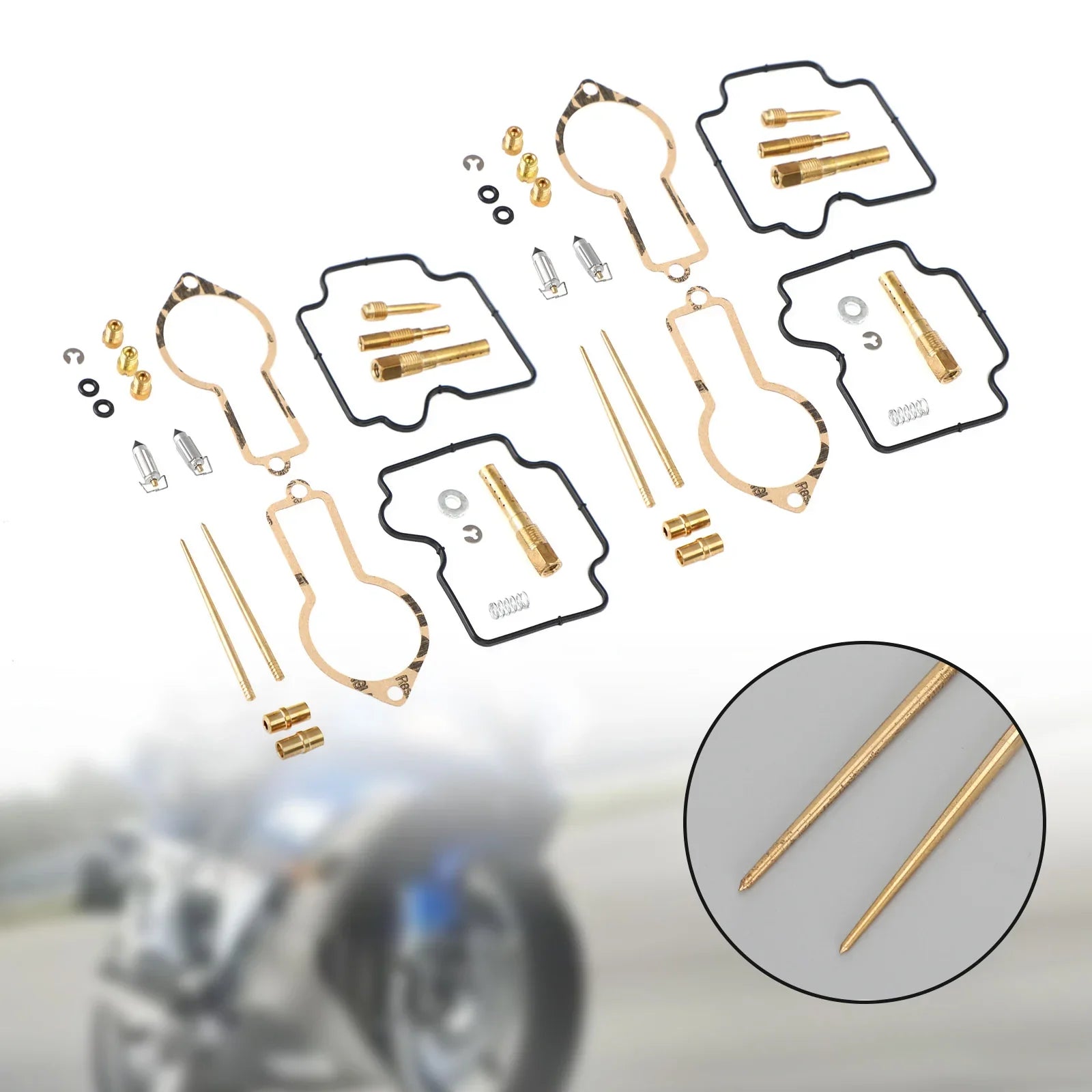 Kit de reparación del carburador derecho y izquierdo para Honda XL600R 1983-1987 Generic