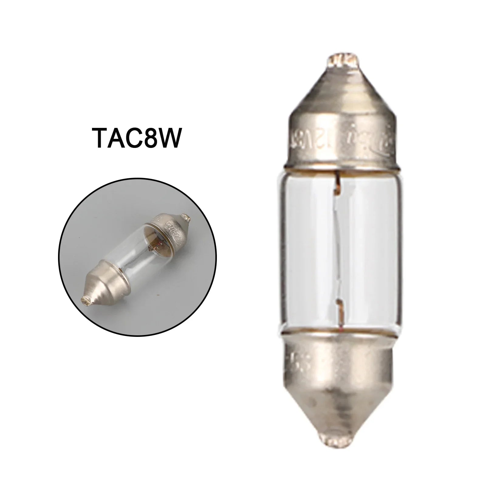 Pour TOSHIBA TAC8W Voiture Auxiliaire Ampoules 31MM C8W 12V8W Feston Lampe Générique