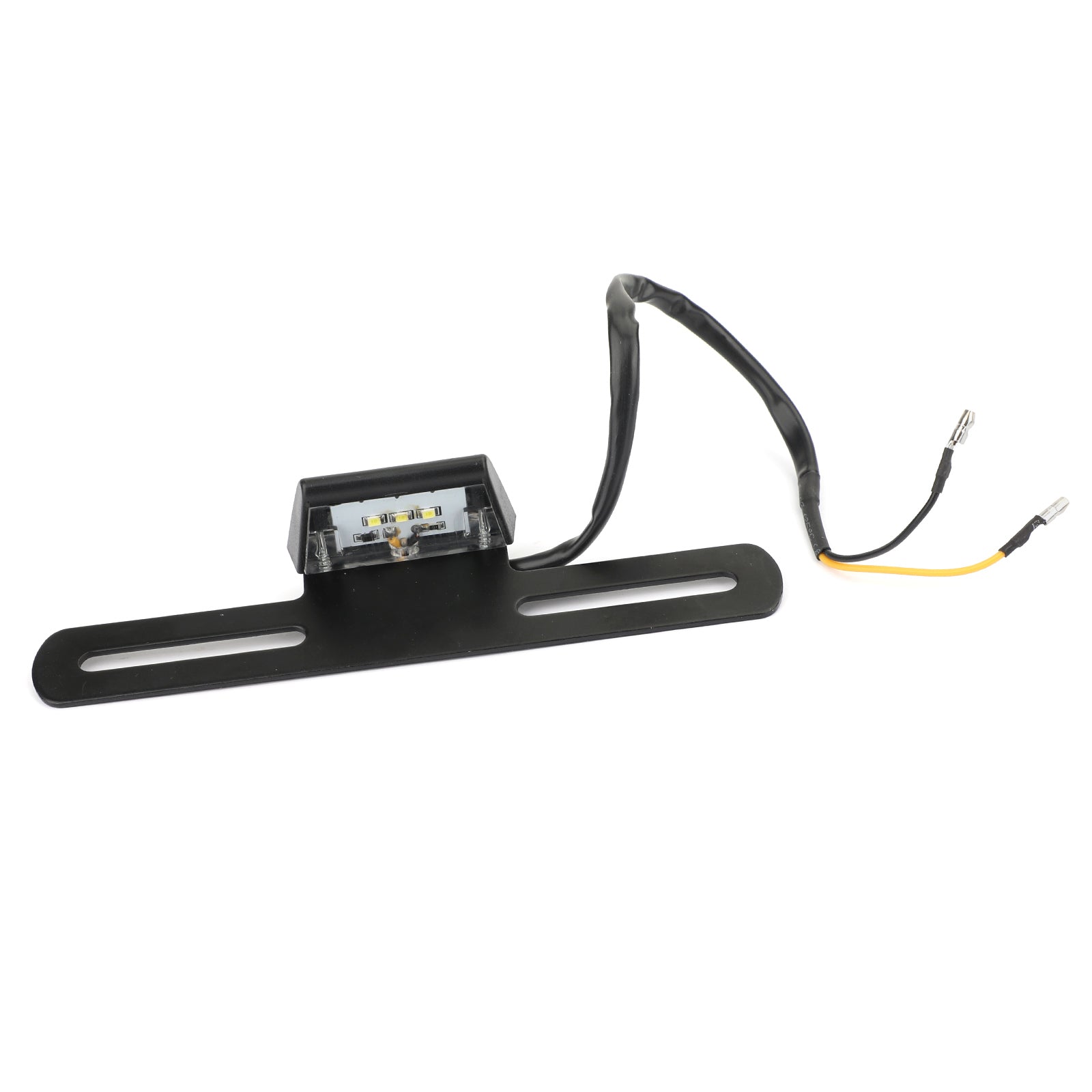 Universaali moottoripyörän rekisterikilven pidike yleisvalolla