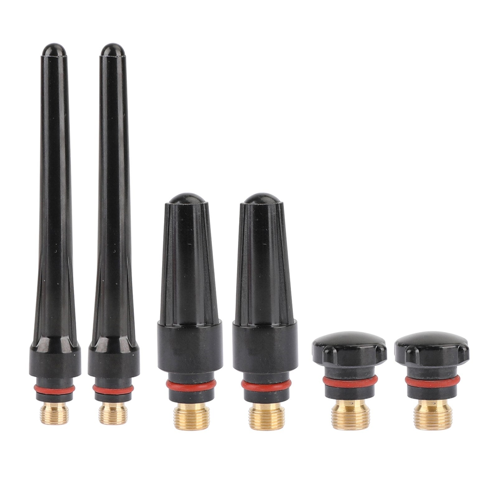 Takakannet TIG-hitsauspolttimelle WP17 WP26 WP18 pitkä keskipitkä lyhyt 2x 7,8,9