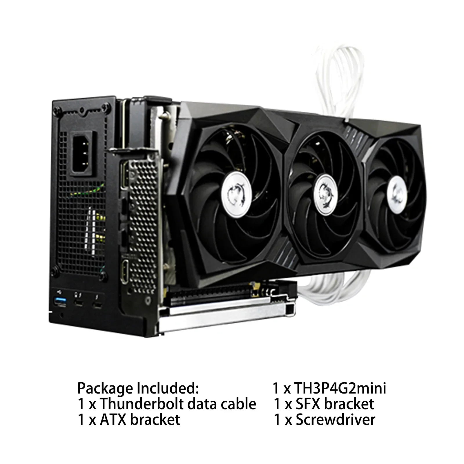 Support étendu pour carte graphique Thunderbolt 3 4 ports TH3P4G2 mini USB3.0