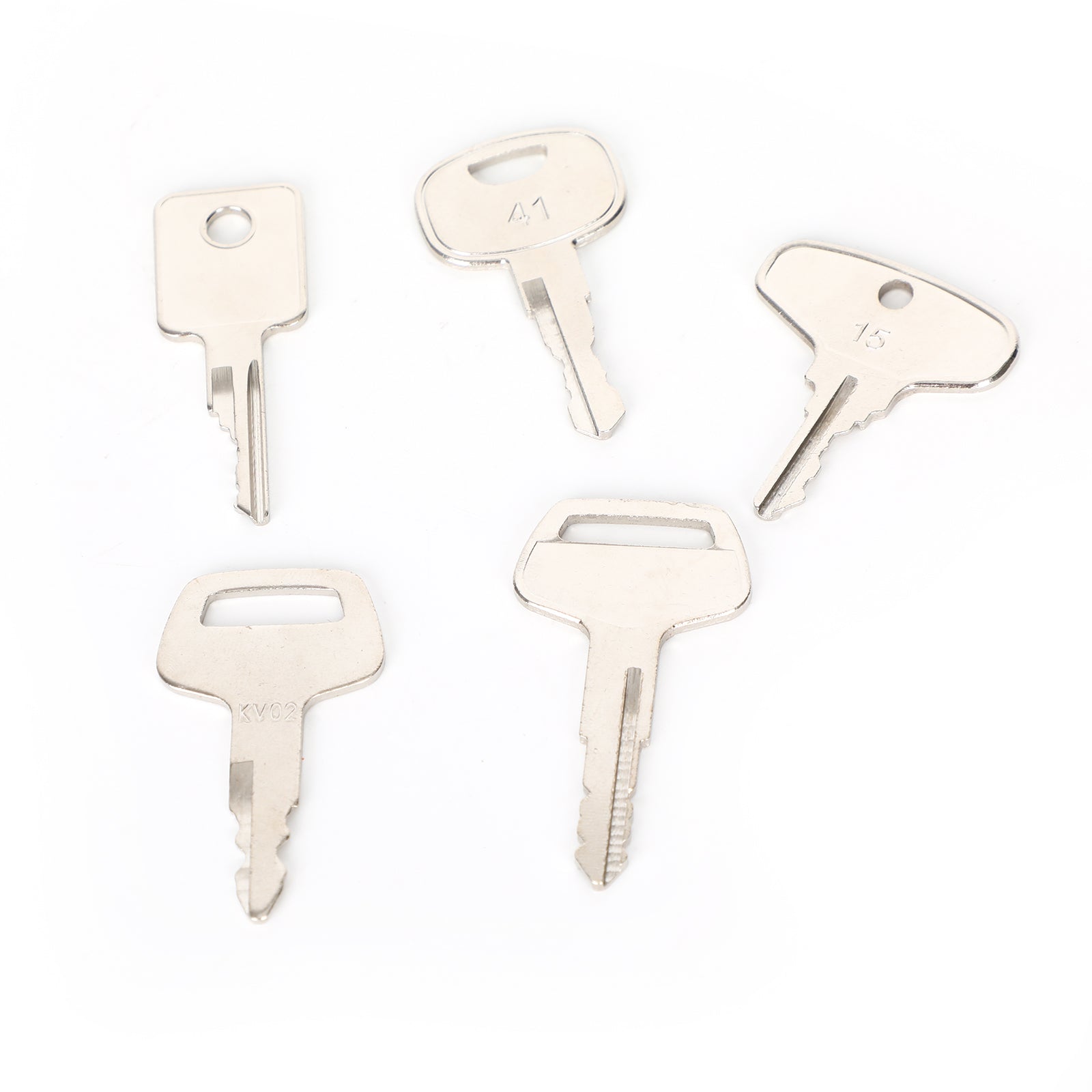 21 contactsleutels voor zware bouwmachines voor Case Jd Volvo Jcb Komatsu