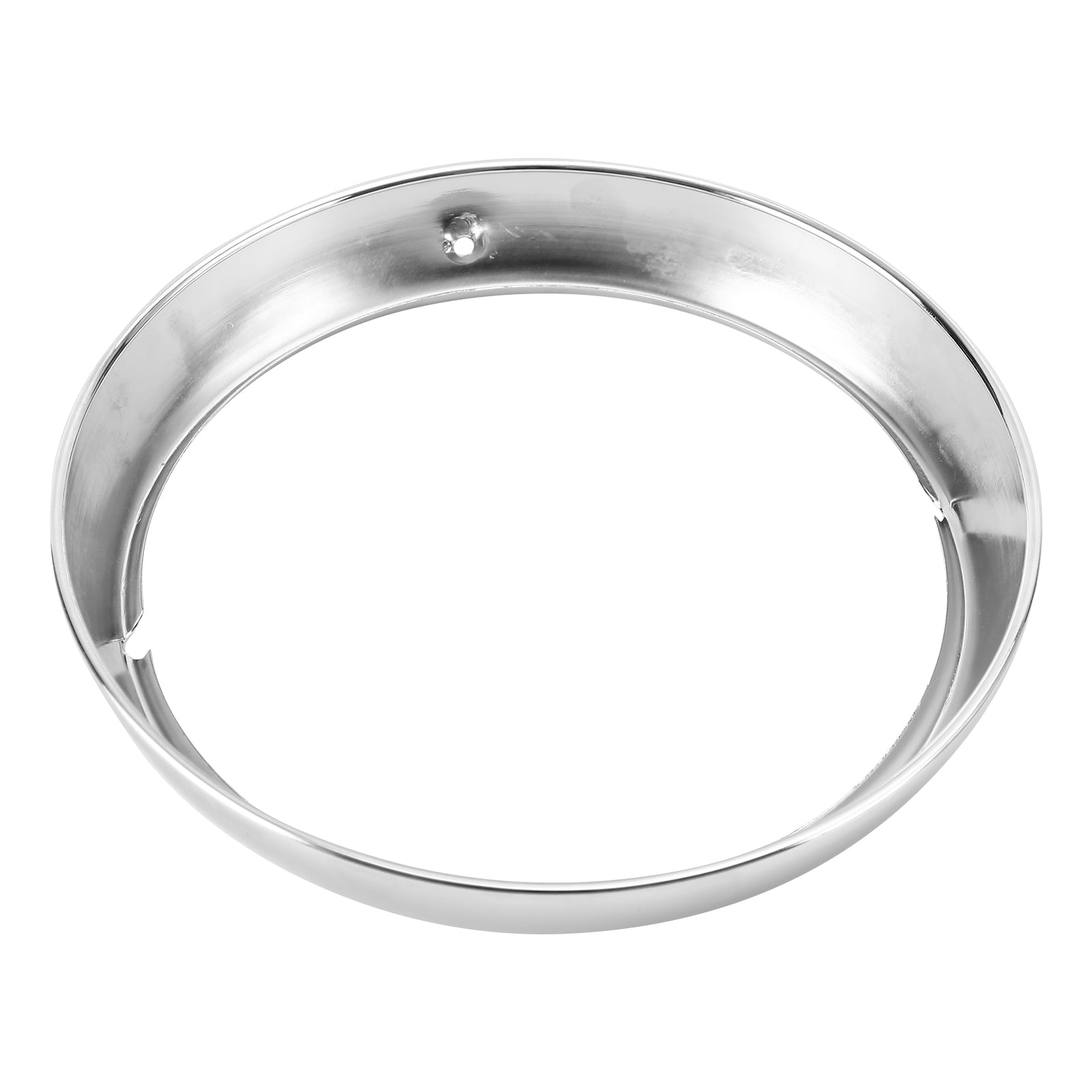 Couvercle de lumière annulaire de garniture de phare chromé de 7 "pour Touring Road King 67712-83A générique