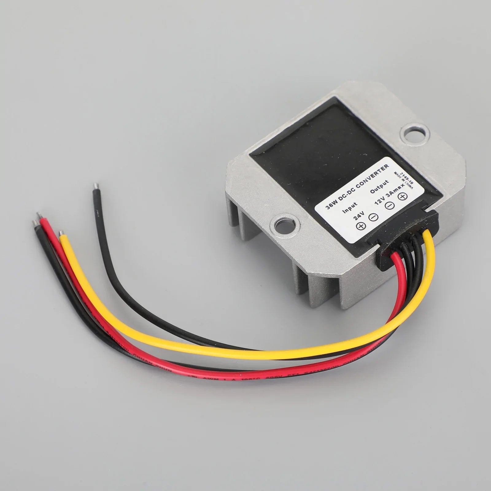 WaterProof 24V à 12V 3A 36W Régulateur de convertisseur de puissance CC/CC abaisseur