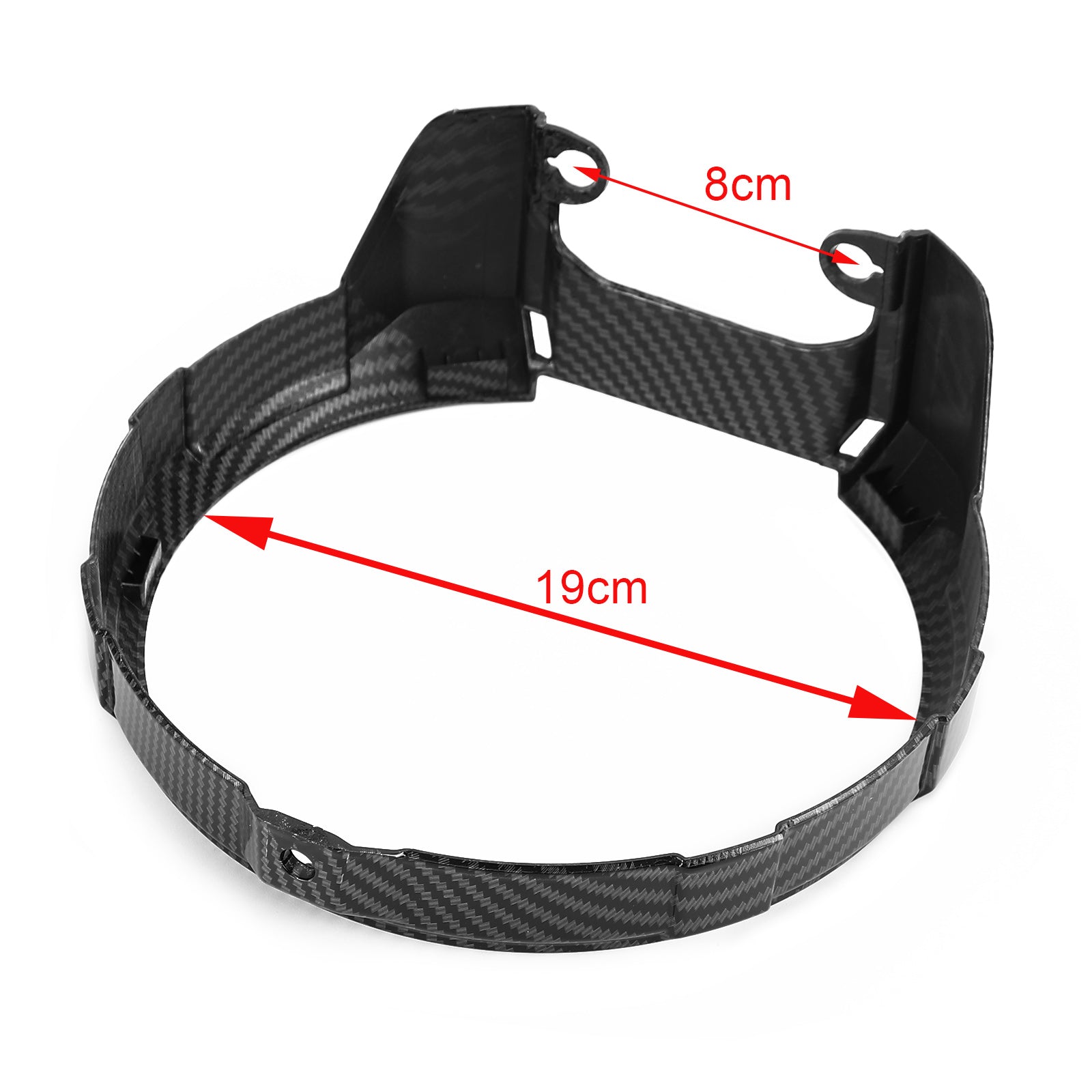 Capot de carénage de couverture de phare en plastique ABS pour Honda CB650R 2019 2020 2021 générique