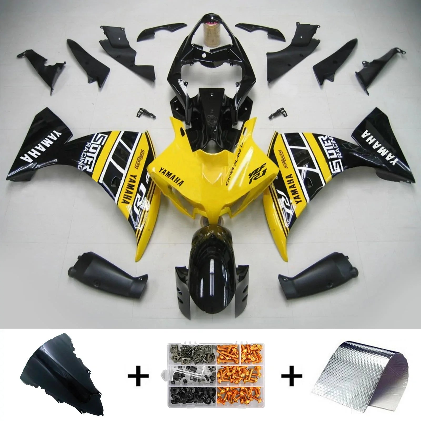 Amotopart kuipset voor Yamaha YZF 1000 R1 2012-2014 generiek