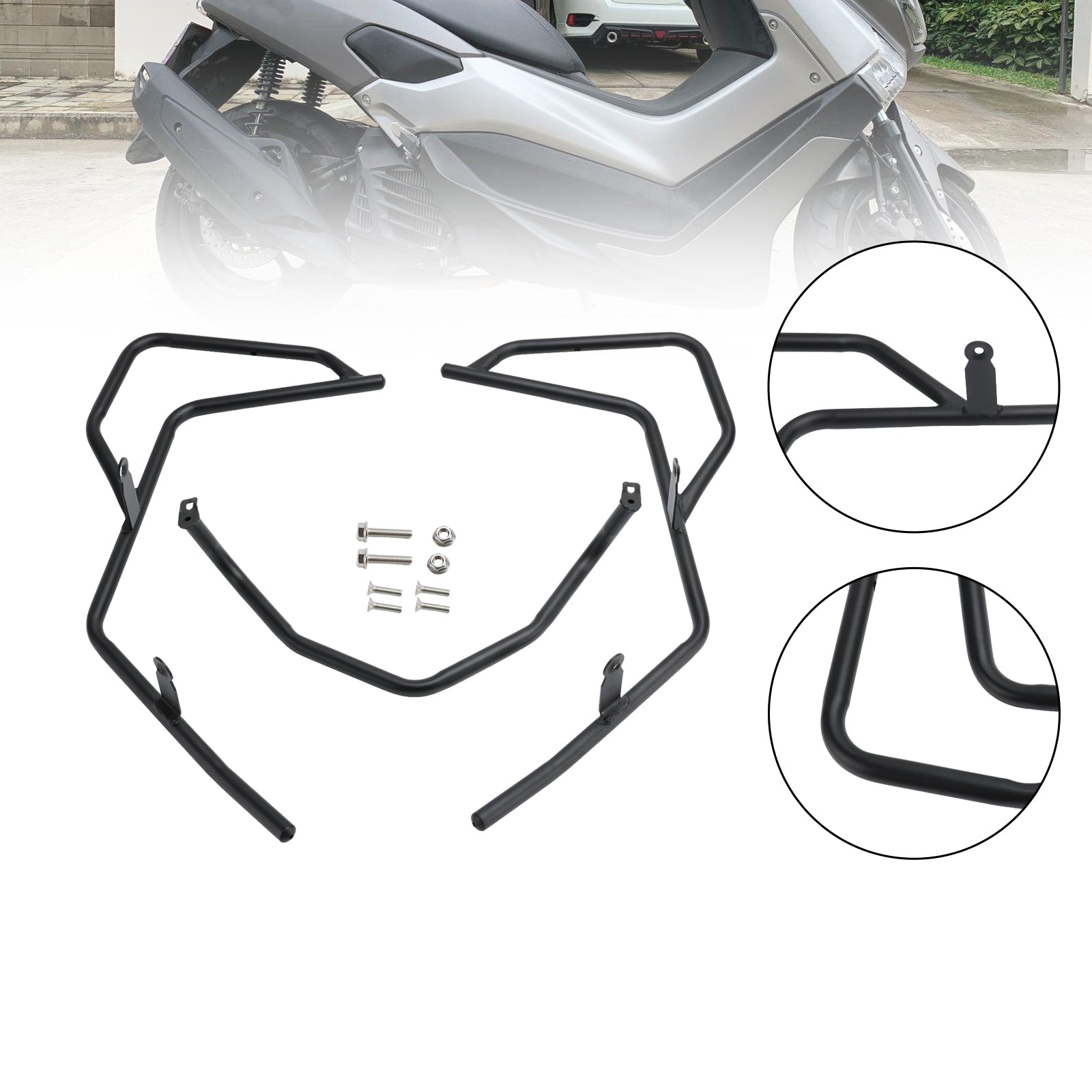 Yamaha Nmax 155 NMax 155 2021-2022 Telaio di protezione motore Anti-Crash Paraurti Proteggi