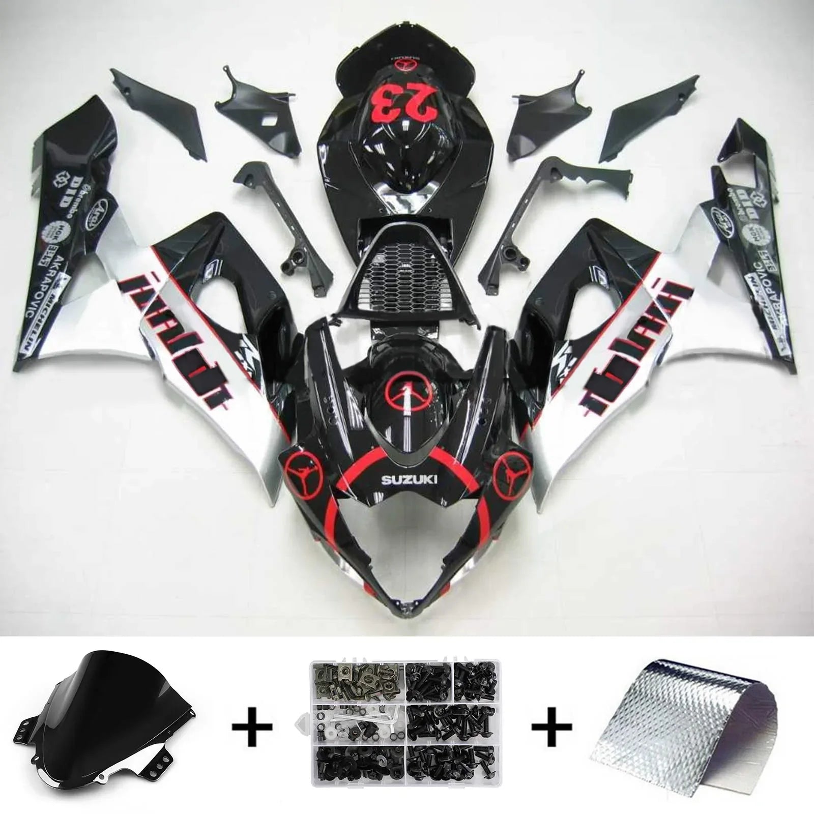 Kit de Rarenage Amotopart Suzuki GSXR1000 2005-2006