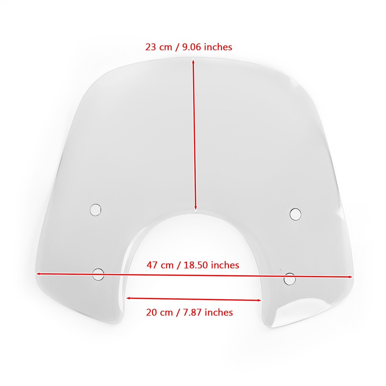 Windscherm voor Vespa LX50 het hele jaar door