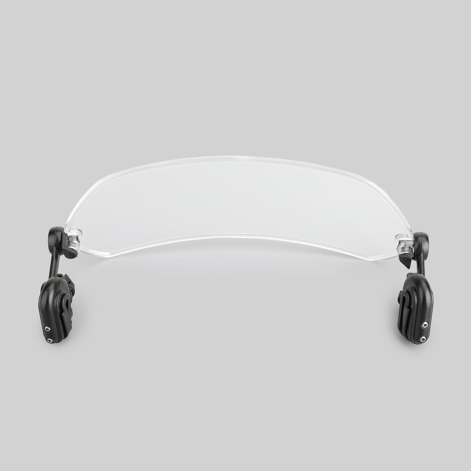 Clip regolabile in moto sul deflettore del vento di espansione del parabrezza