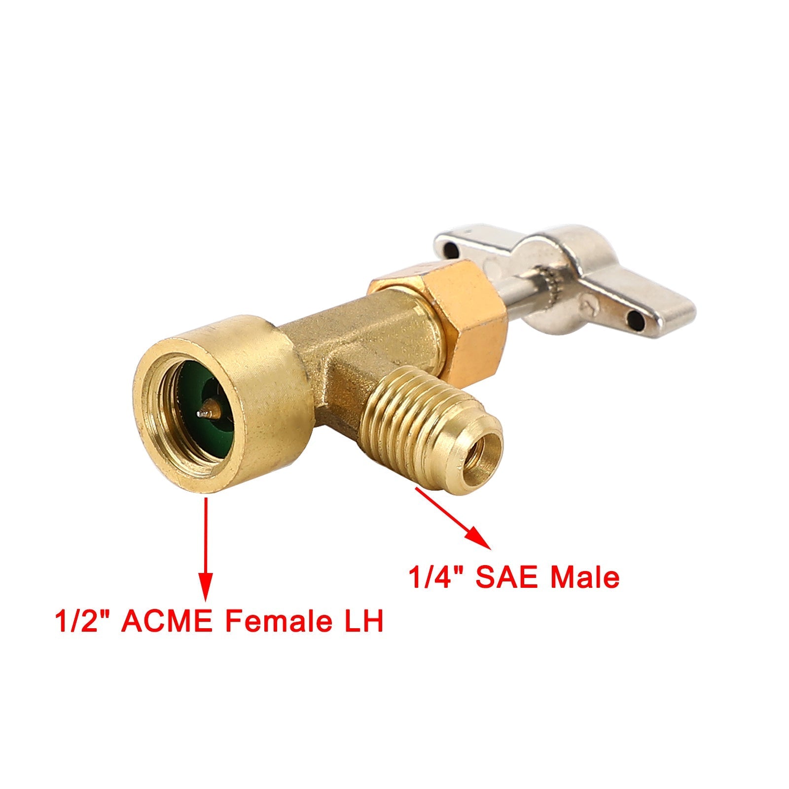 ACA Adapters R134A Hitri pari z lahko prilagodljivim kompletom za ventil R134A Adapt