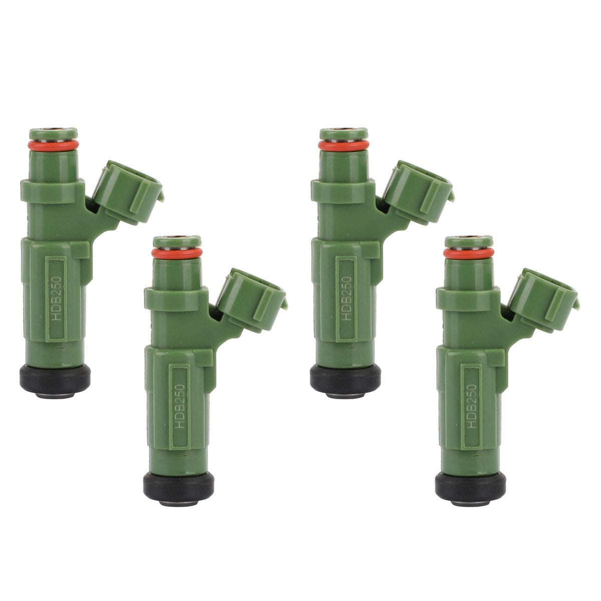4 inyectores de combustible para Mitsubishi Lancer 2.0L L4 HDB250 genérico 2004-2007.