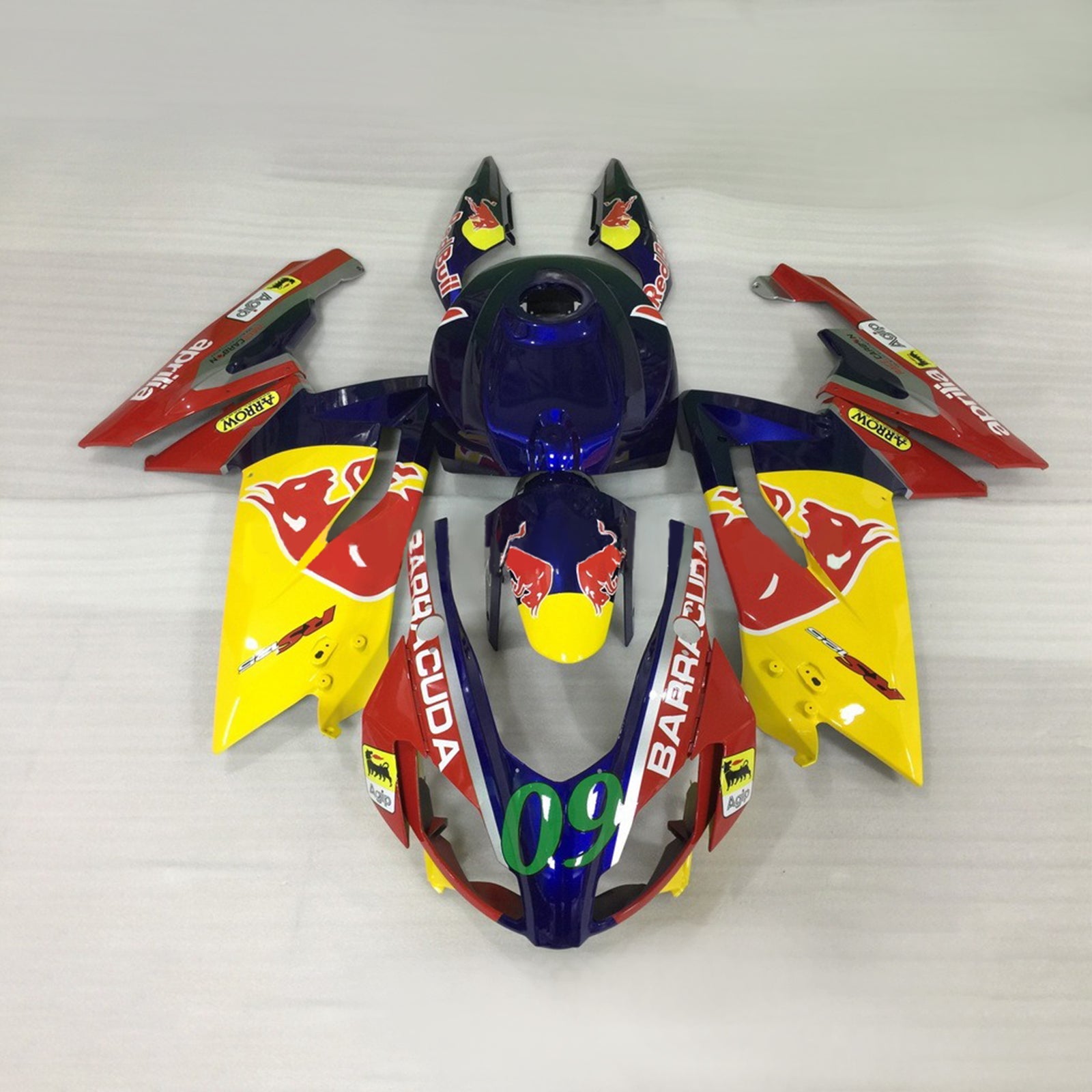 Amotopartin suojaussarja 2006-2011 Aprilia RS125