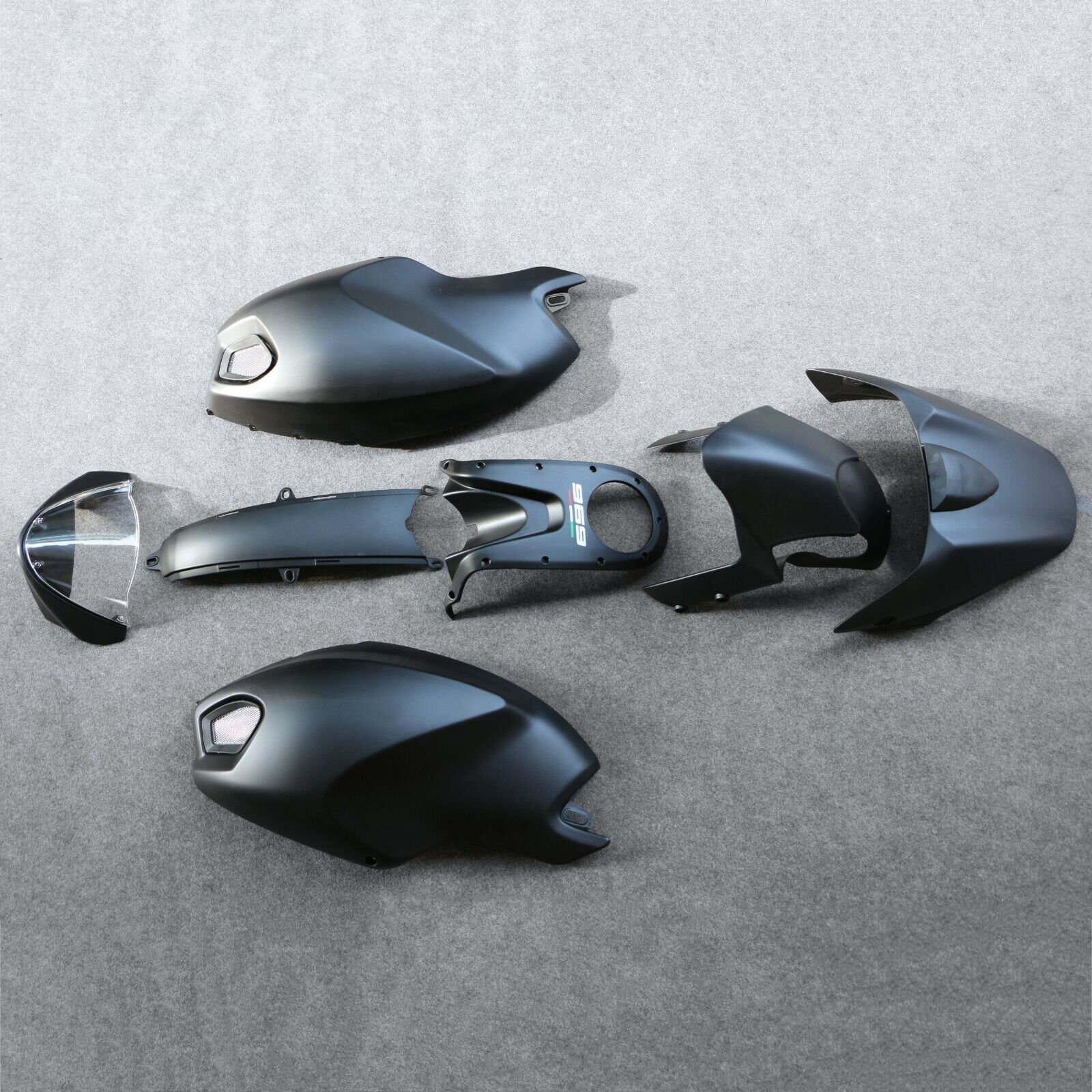 Amotopart Ducati Monster 696 796 1100 S Evo All Years Carrosserie Kit