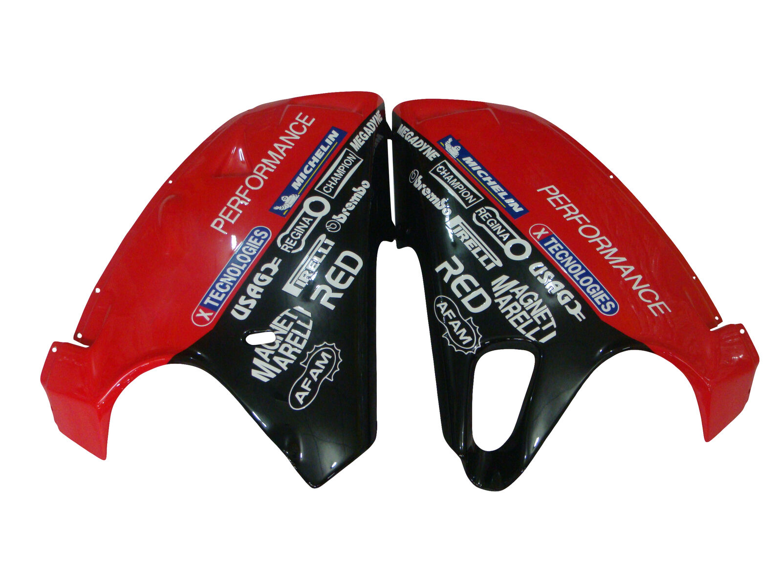 Amotopart Carrénage Kit Carrosserie ABS za Ducati 996 748 1996-2002 Generic