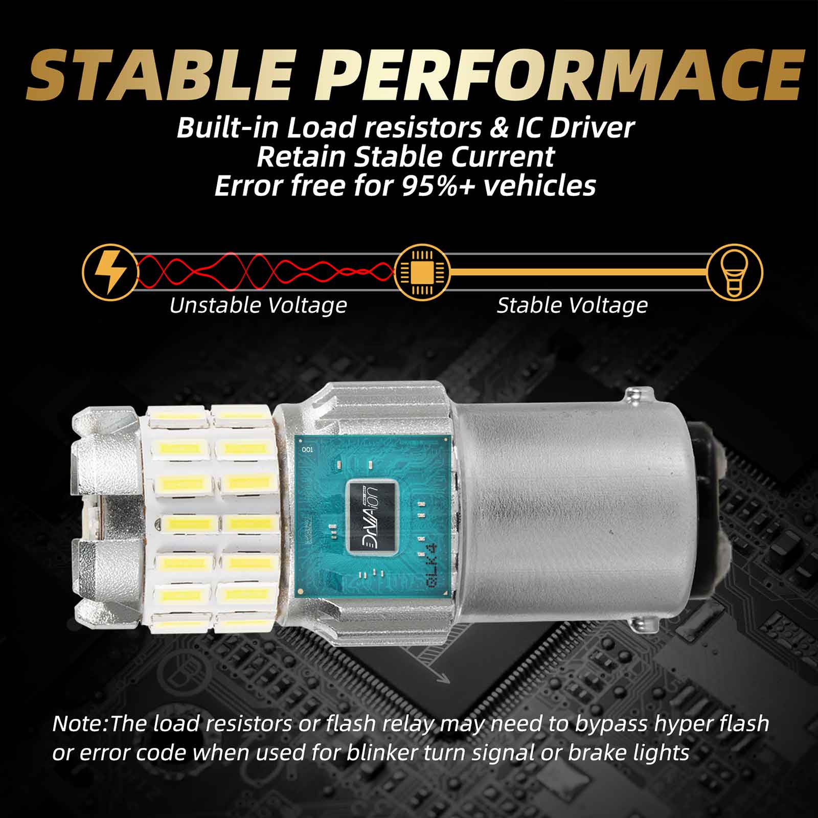 2x 1200lm a LED Canbus LED Diurne LED BIRT Generico bianco