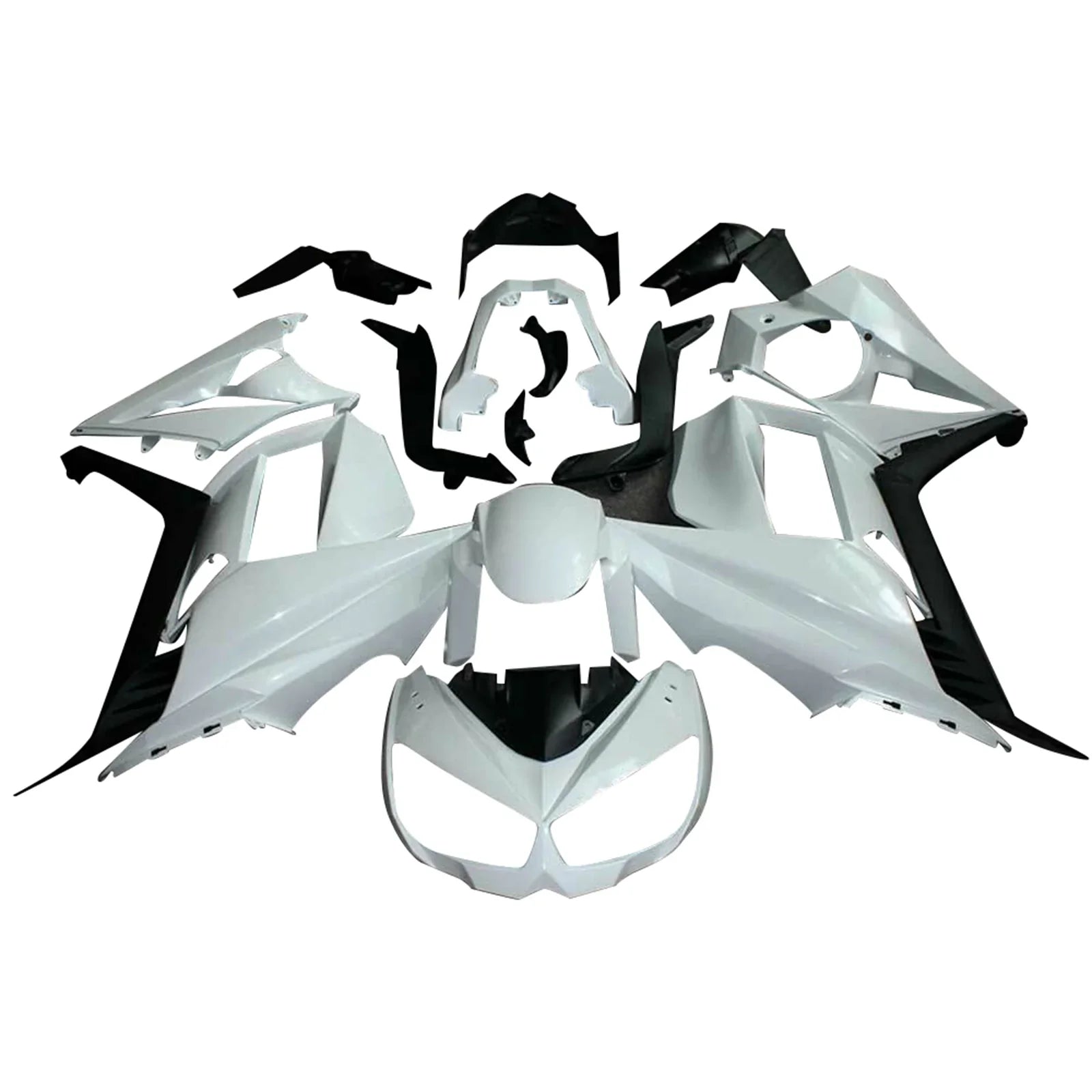 Amotopart Kawasaki Z1000SX 2010-2015 Ongelakte kuipspuitgietmatrijs