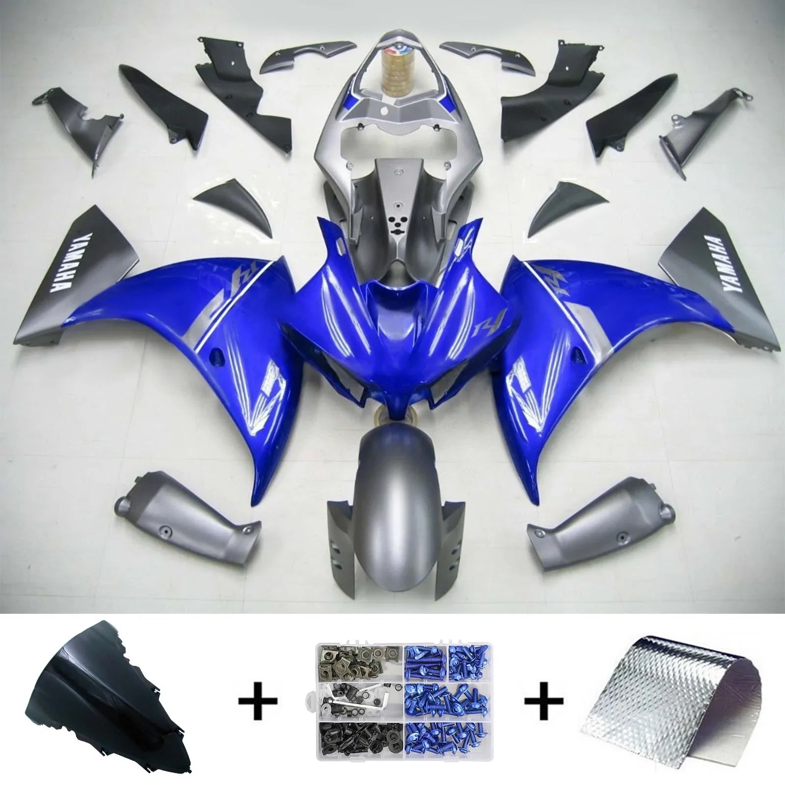 Kit carena Amotopart per Yamaha YZF 1000 R1 2009-2011 generico