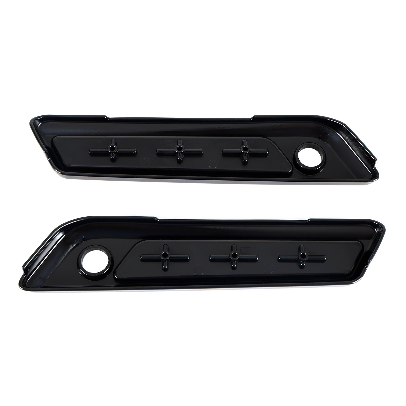 Coperchio di loquet di borse laterali per bagagli, per Touring Road Glide King 14-23, grigio carbone