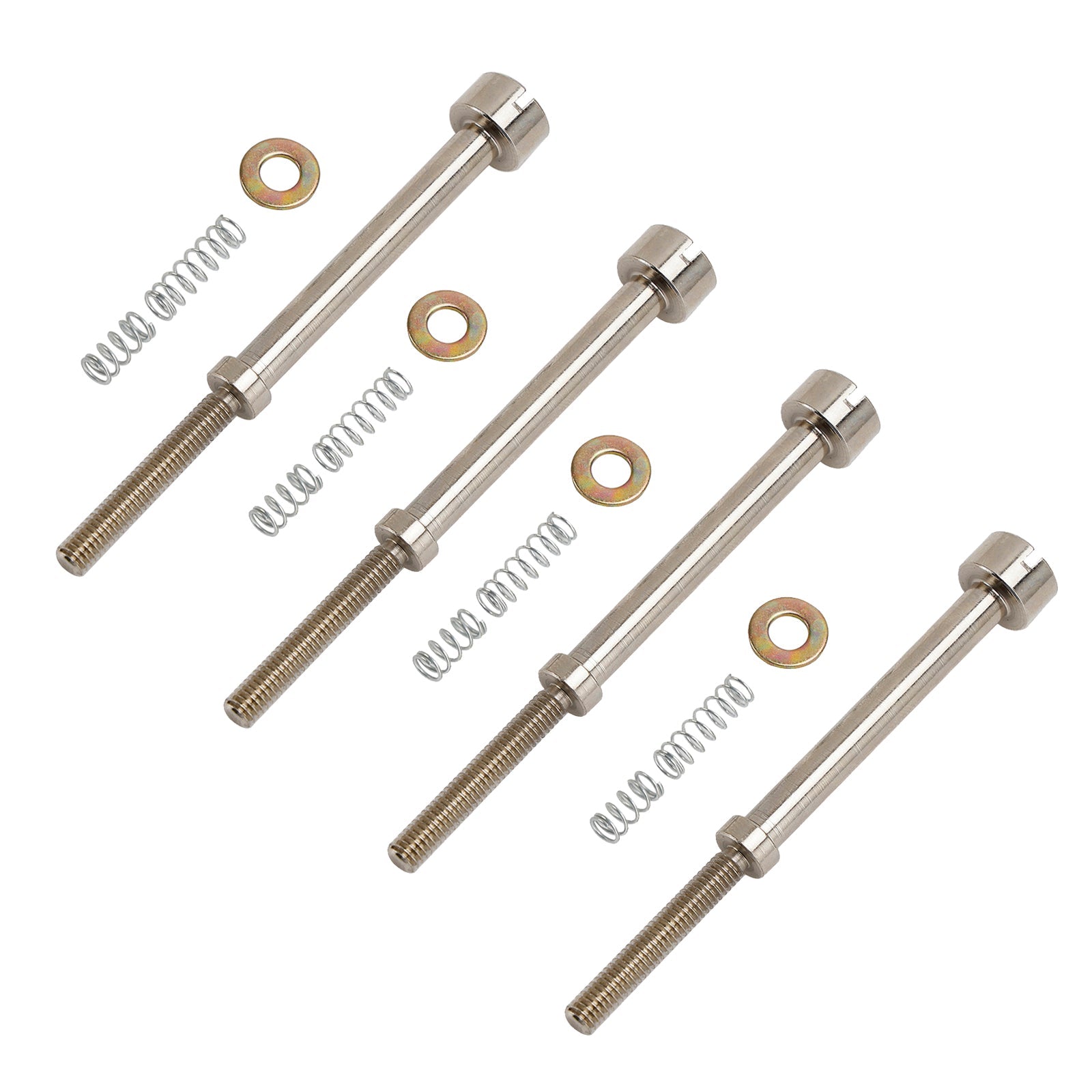 Kit de reconstrucción de carburador de 4 piezas, bujía de tornillo inactivo para Big Twin 90-06 27006-88