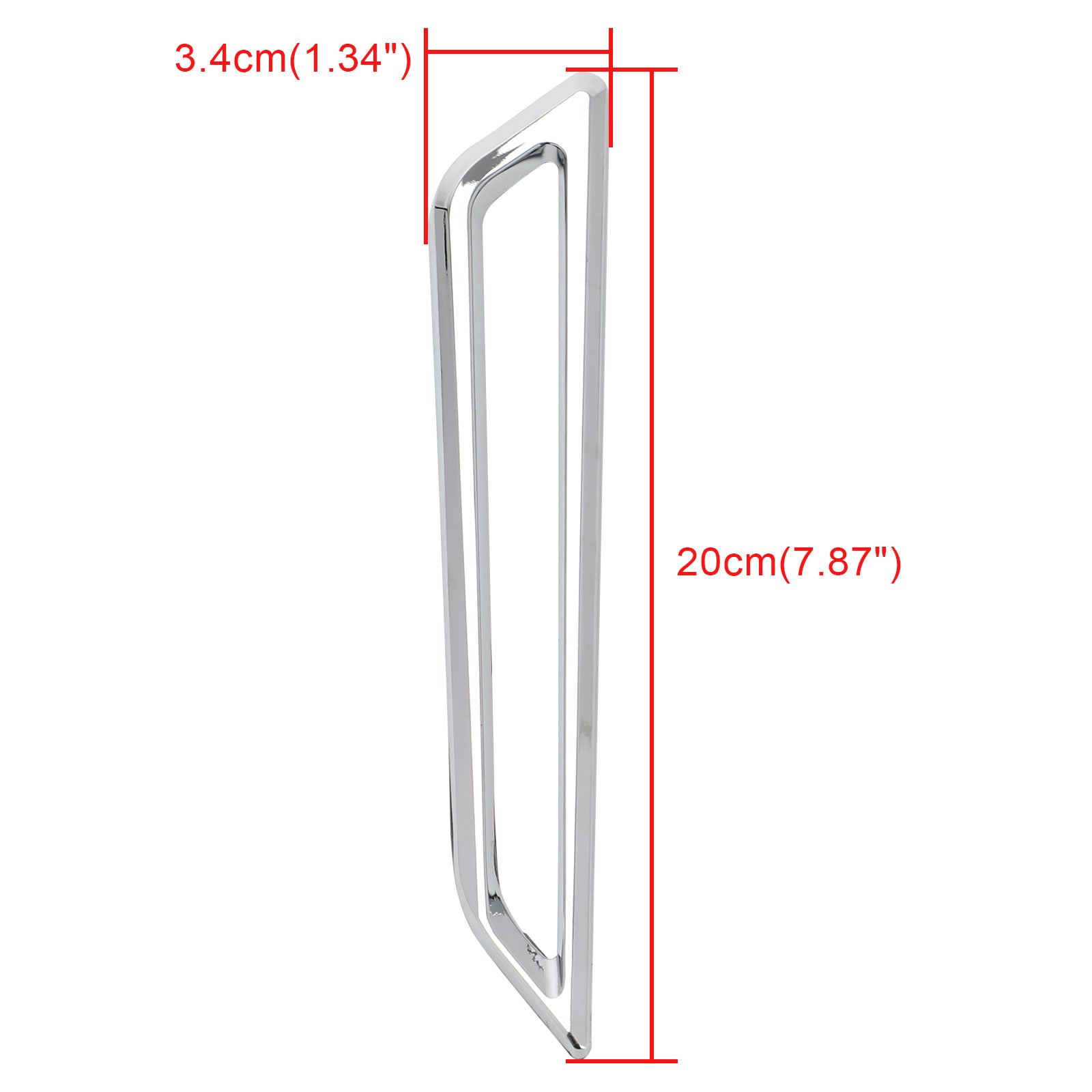 Chrome zadnja lahka ognjena lupina za Honda Goldwing GL1800 TOURBAG 2018-2021 Generic
