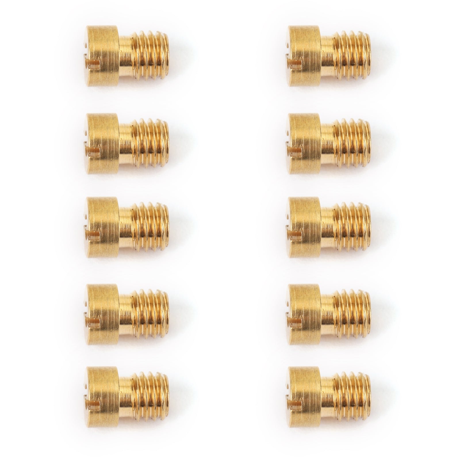 Ensemble de buses de Jets principaux de carburateur 10 pièces 5MM pour carburateur Dellorto 75-98 Carb générique