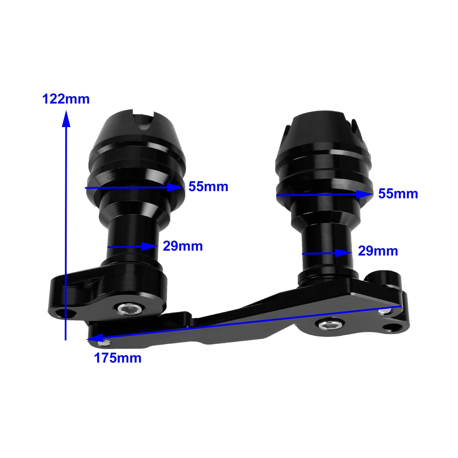 Yamaha NVX Aerox NMAX 2015-2019 CNC Anti-crrash Frame Sliders Protector