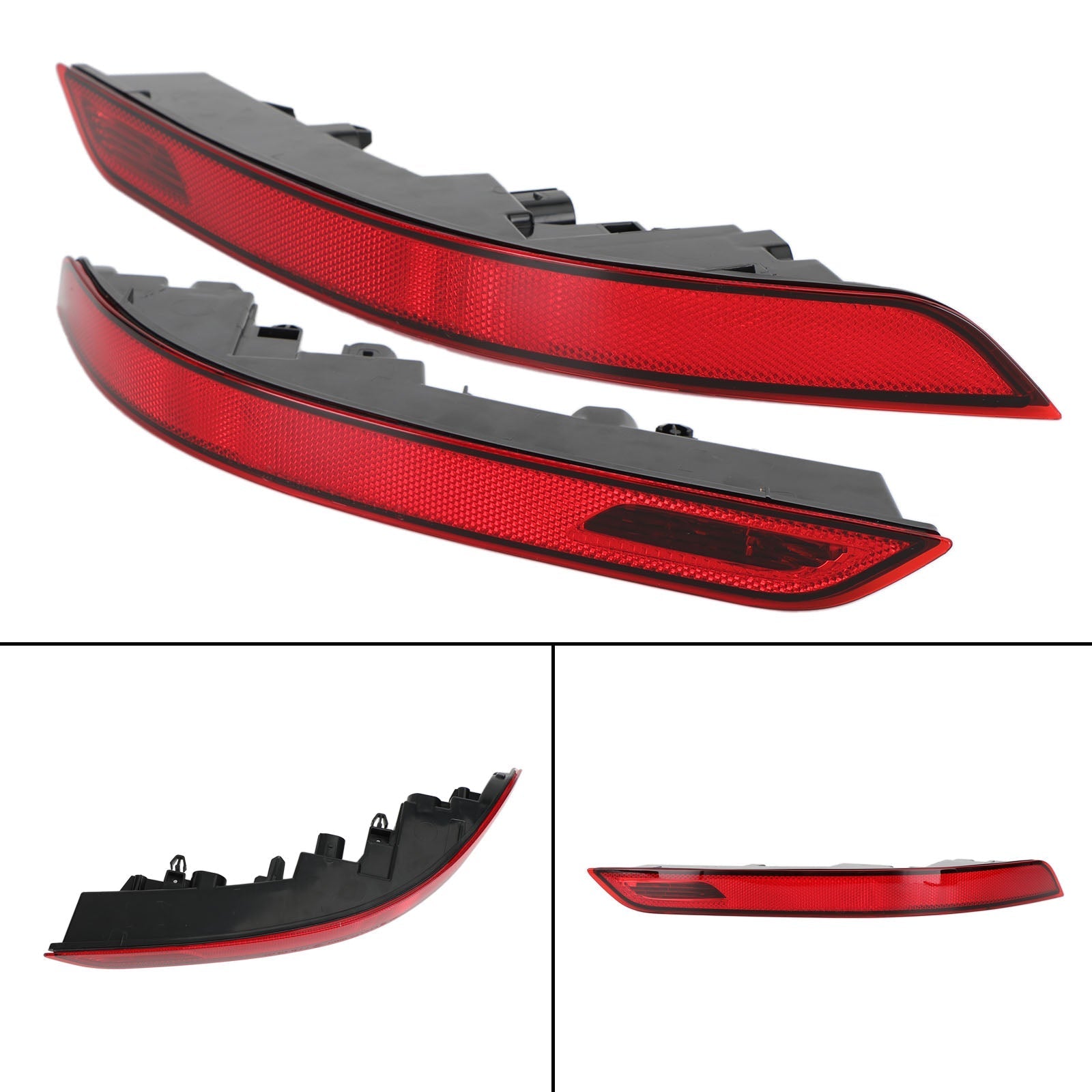 Riflettore nebbia del paraurti posteriore 95863110510/610 per Porsche Cayenne 2015-2017 Generico