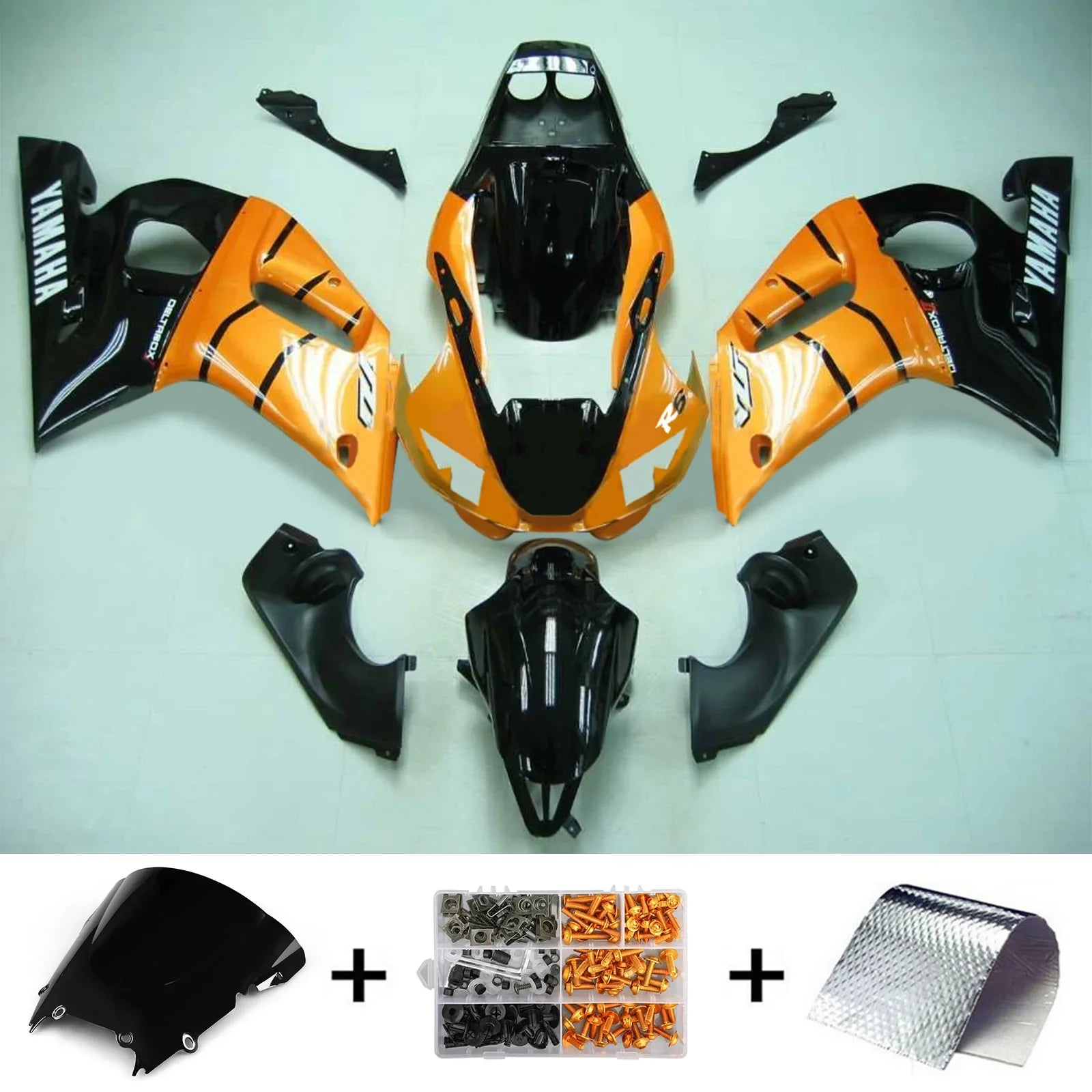 Amotopart suojasarja Yamaha YZF 600 R6 1998-2002 Generic