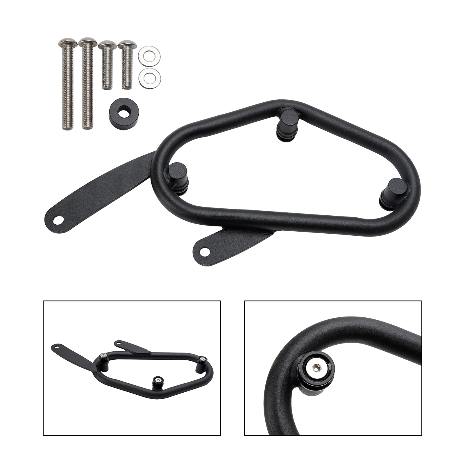 Honda Cl300 Cl500 2023-2024 porte-bagages support de montage de sac de selle latéral gauche