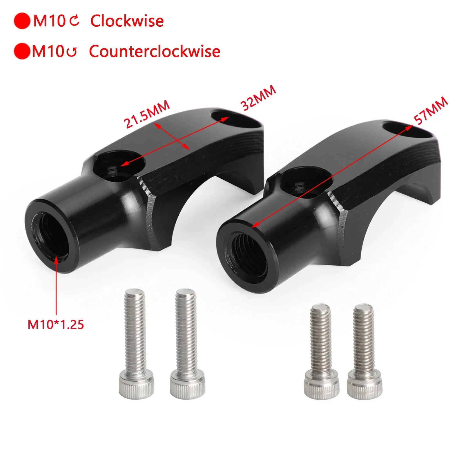 Master-Cylinder Schniers Wsparcie lustra dla Yamaha MT01 MT03 MT07 MT09 FZ10 MT10 Generic