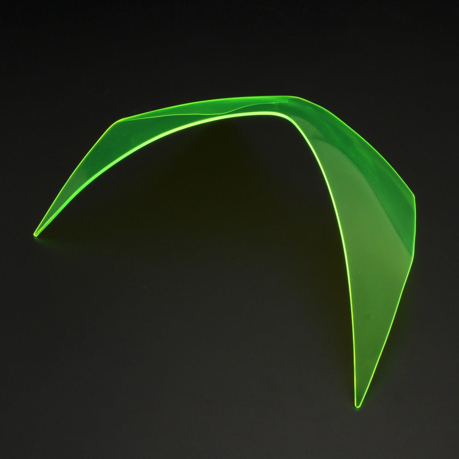 Zaščitnik sprednjega žarometa leče, primernega za Kawasaki Z250 Z300 Z800 13-16 generični dim