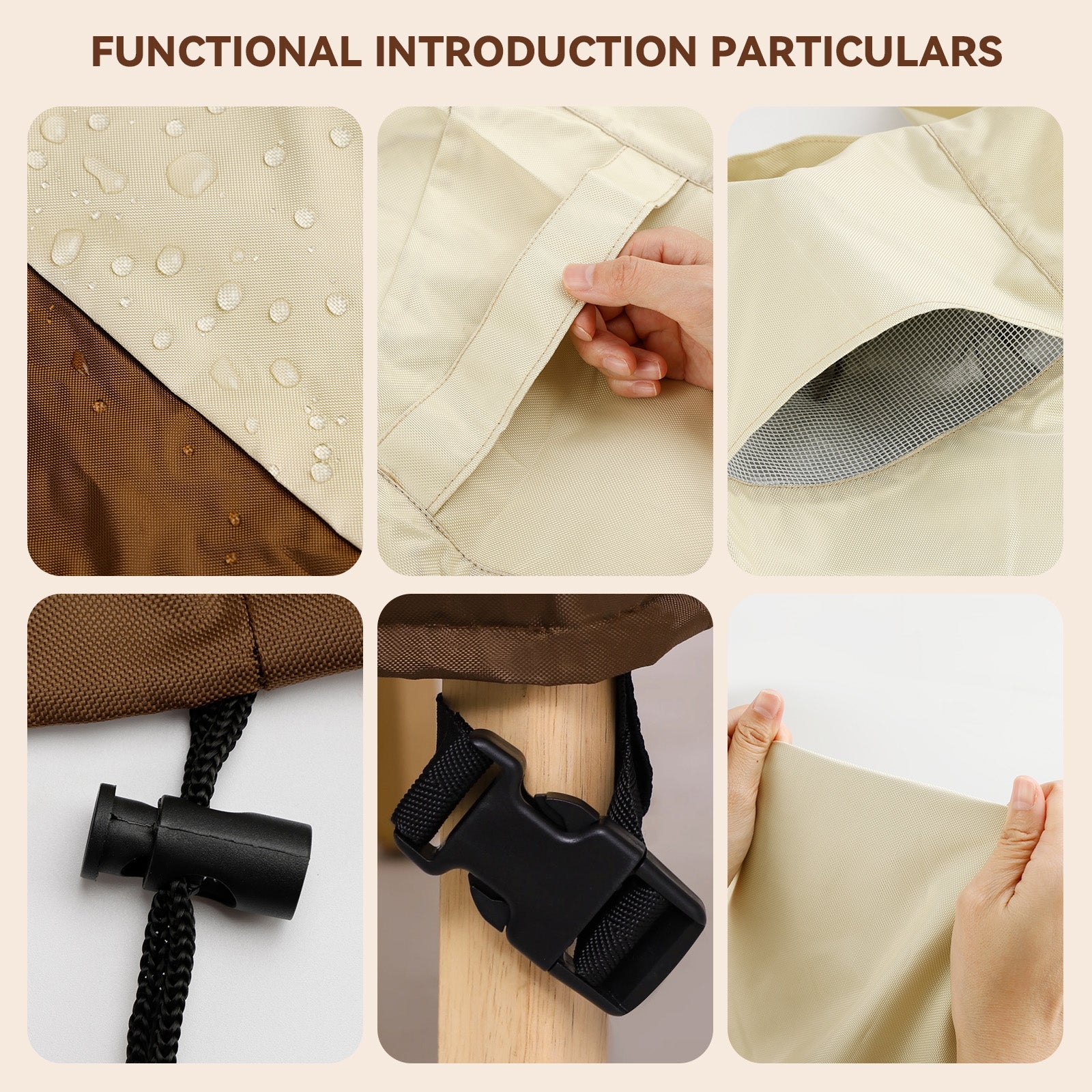 600D sofa, wodoodporne, dla mebli ogrodowych, na zewnątrz