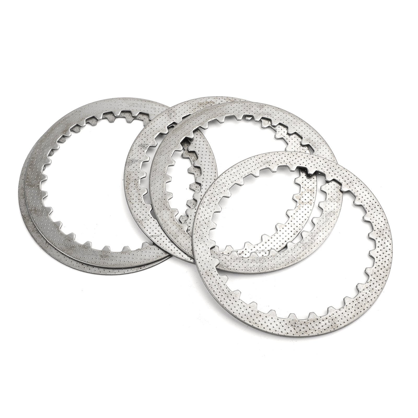 Kit Frizione e Dischi Attrito in Acciaio per Suzuki AX100 AX115 TS100 TC100 RV90 Generico