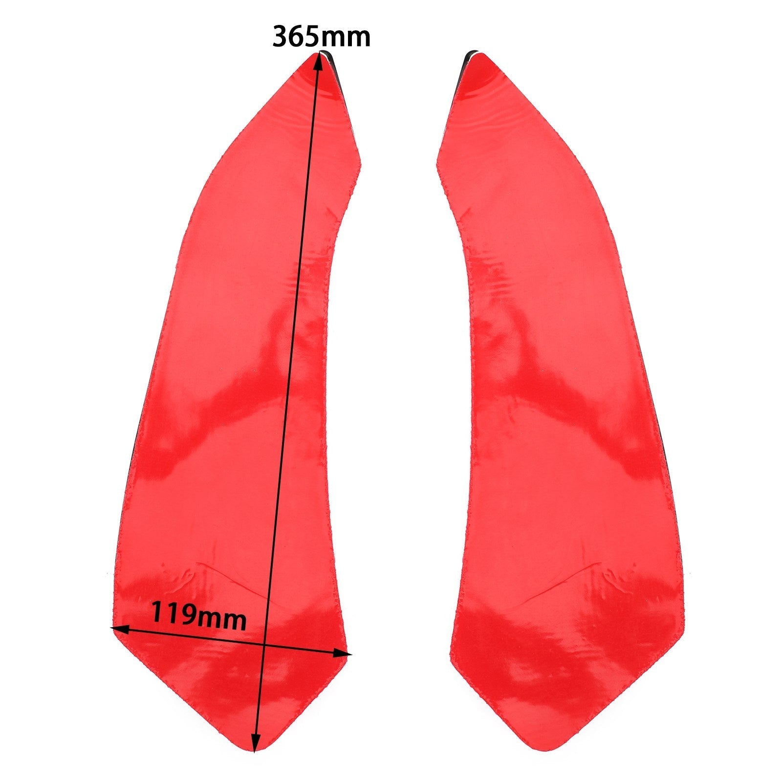 Tankpads Tractiegrepen Protector Kit 2 stuks voor DUCATI MULTISTRADA ENDURO 1200 16-18 Generiek