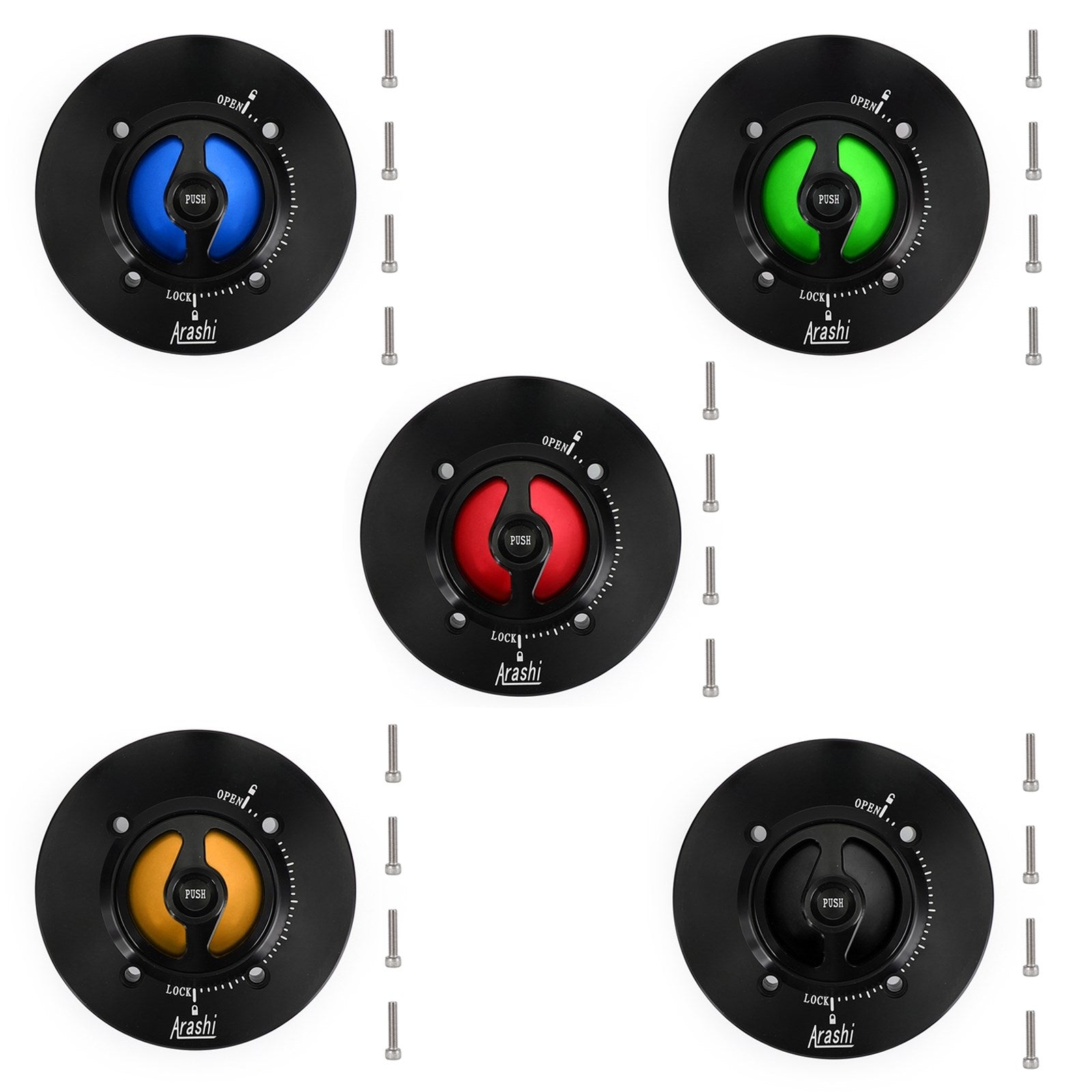 2018-2019 Kawasaki EX400 Ninja 400 CNC Wtyczka paliwa bez klucza