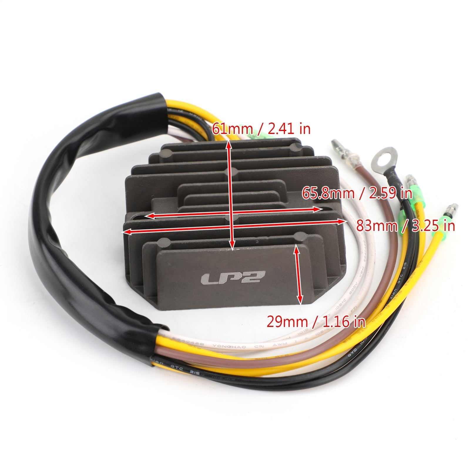 Prostownik regulatora napięcia dla Suzuki DT150 DT175 DT2225 DT225 87-03 150 175 200 225 km