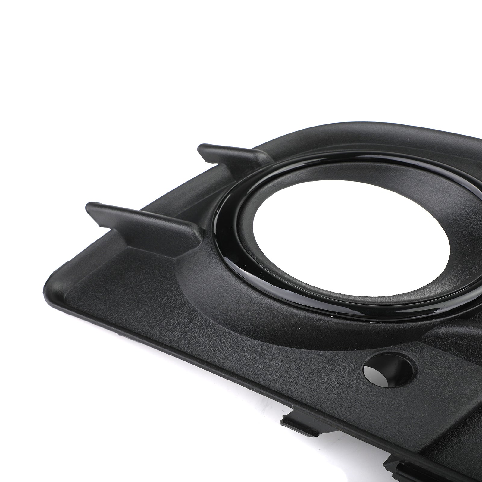 2 X zwarte voorbumpergrilleafdekking voor Audi A4 S-LINE S4 2008-12 Generiek