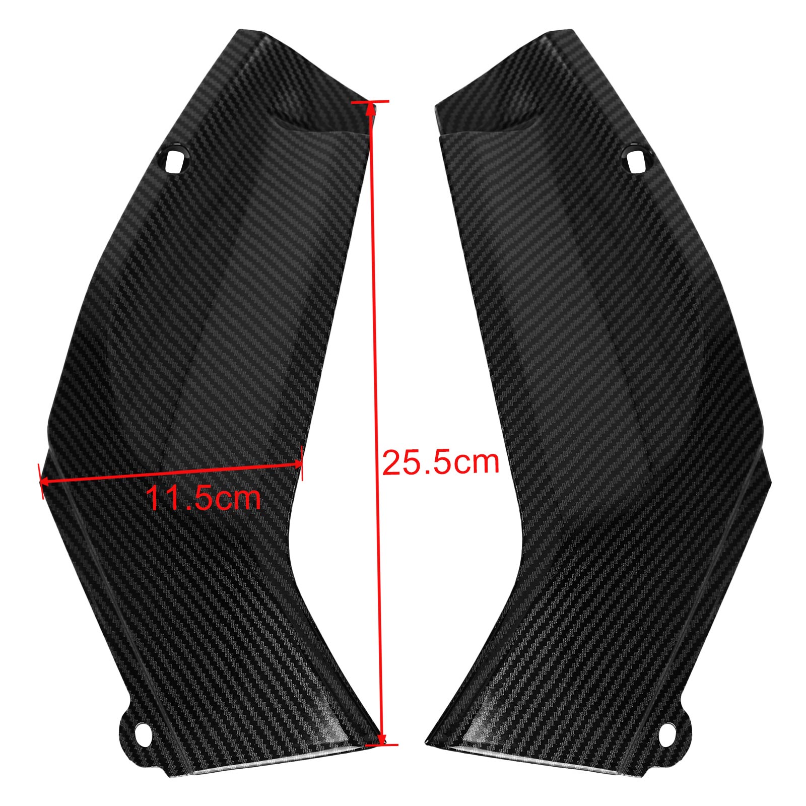 Cubierta lateral del tanque de gasolina, panel de carenado para Yamaha YZF R1 1998-2001, carbono genérico