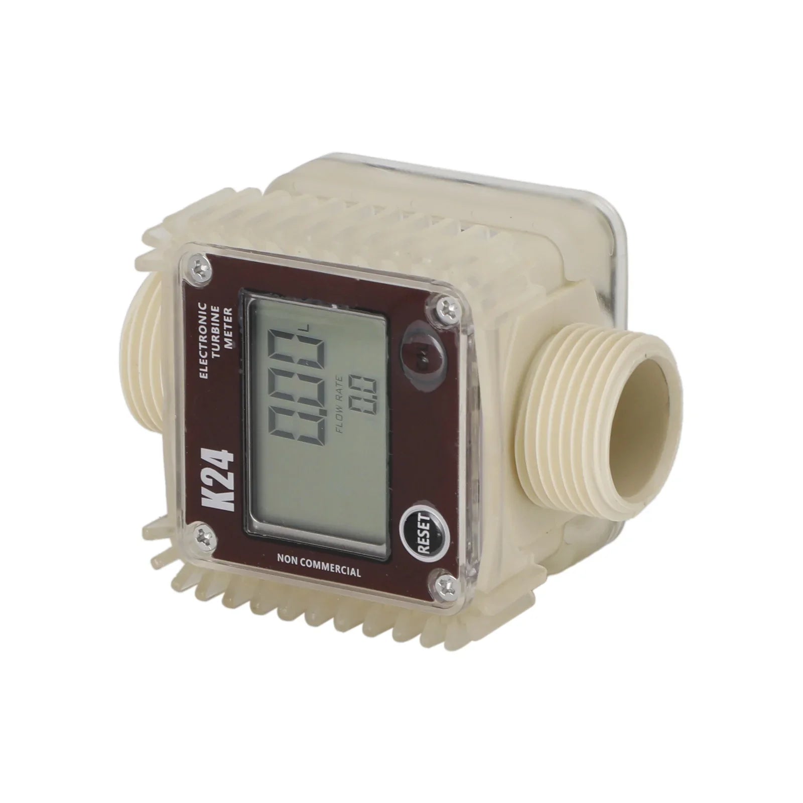 K24 Turbinowy cyfrowy tester przepływu paliwa do silników wysokoprężnych do chemikaliów, wody w stanie ciekłym