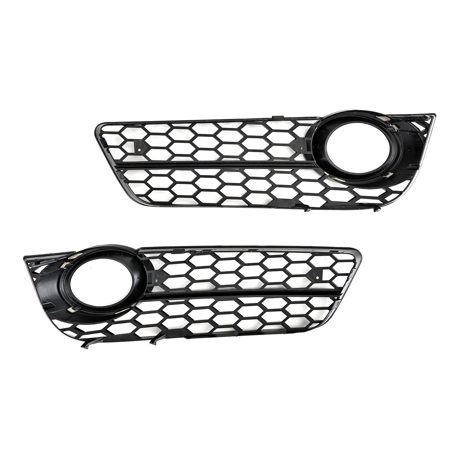 Audi A5 2007-2011 Paire Grille de protection antibrouillard avant en nid d'abeille