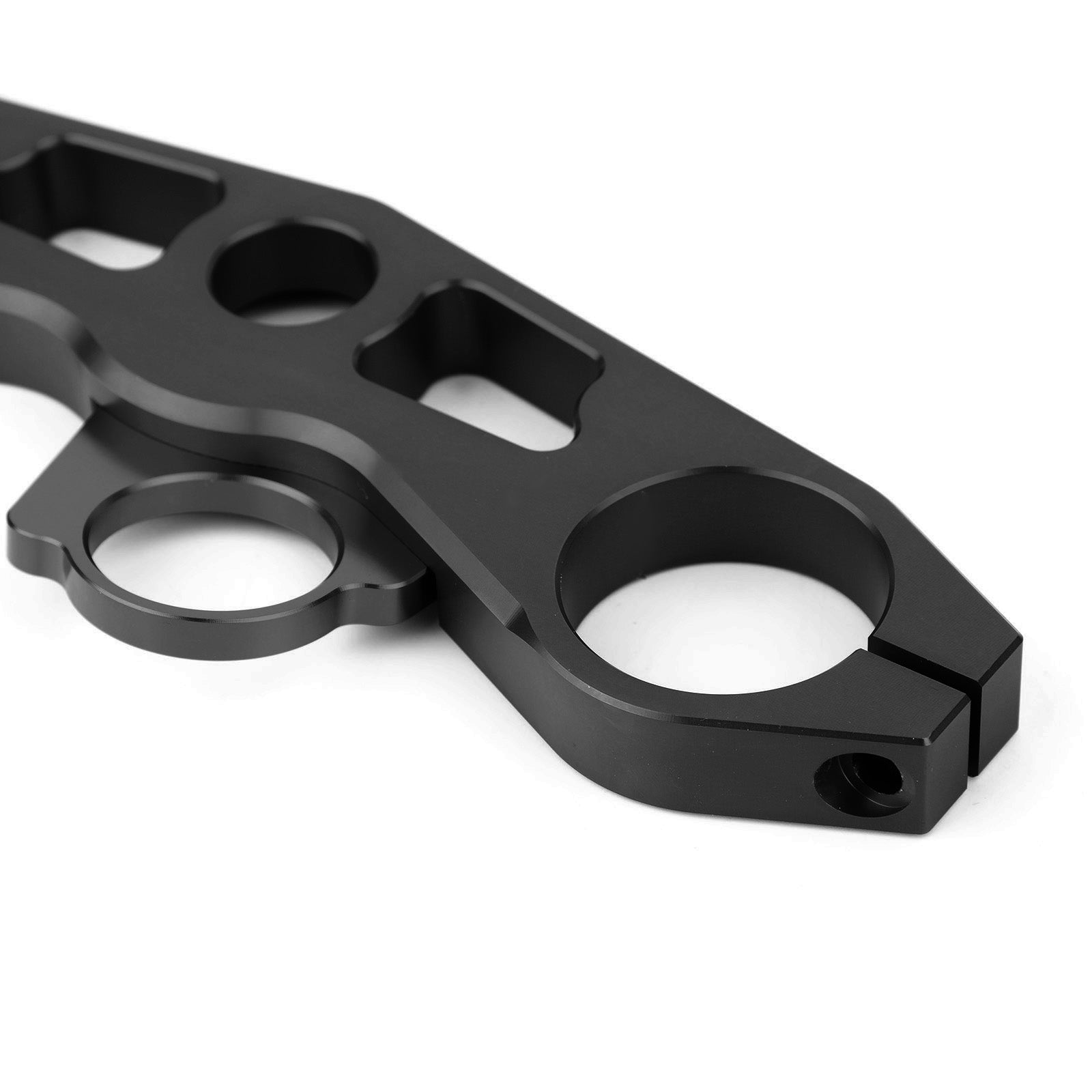 Abbassando la maglietta superiore per la forcella per Kawasaki Ninja ZX6R 09-12 Generico