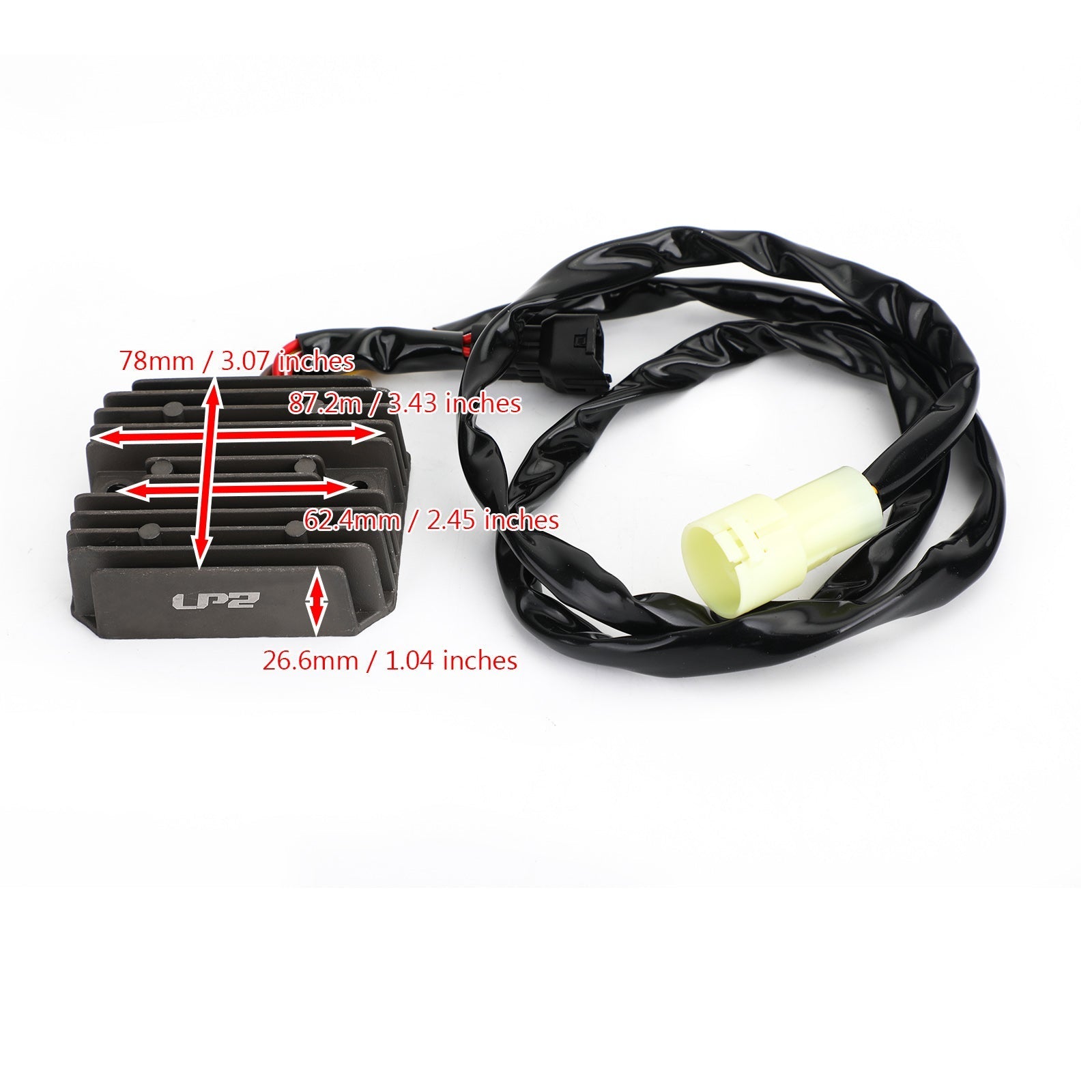 Prostownik regulatora napięcia dla Arctic Cat 650 V2 ATV 04-06 0430-035 0430-046 Generic