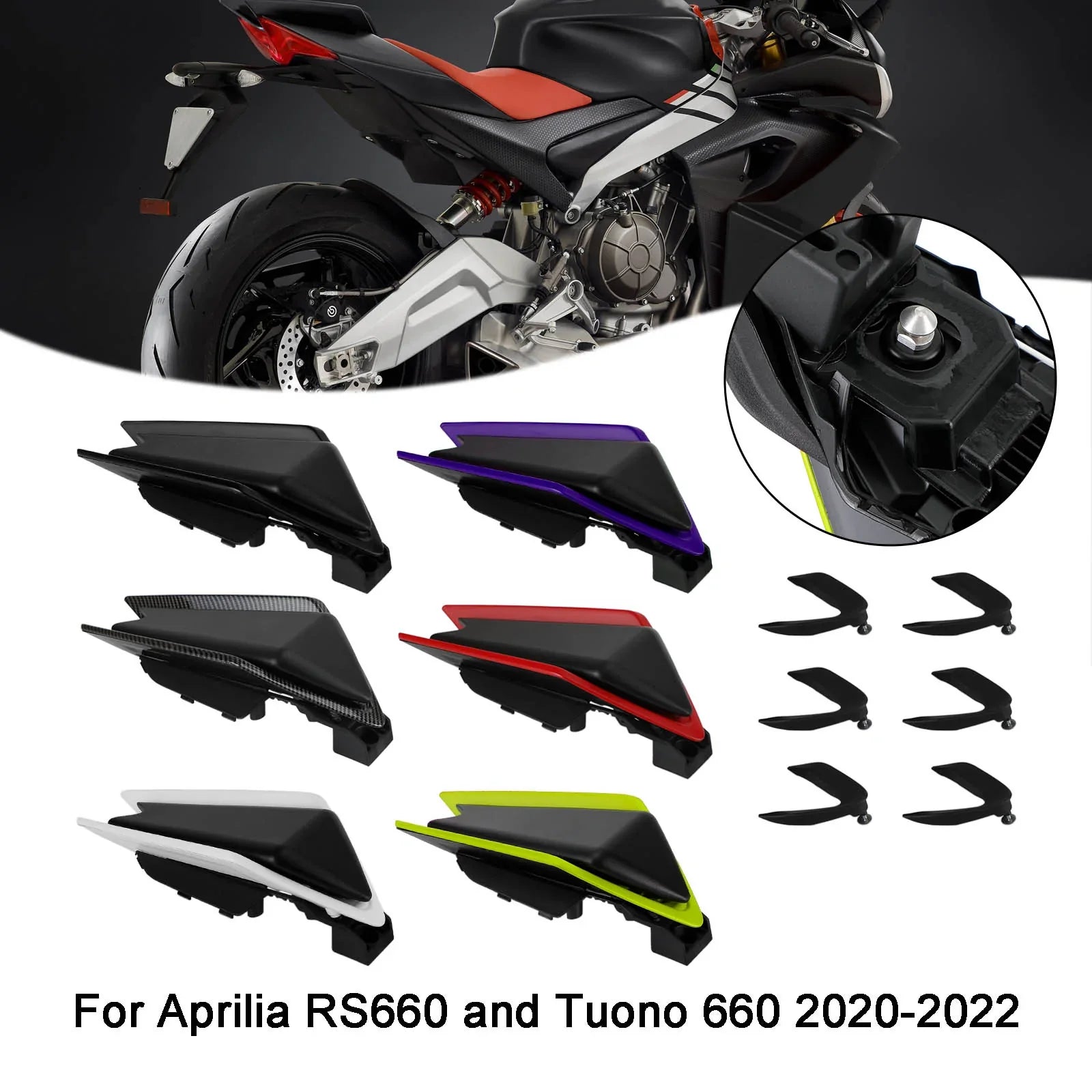 2020-2022 Aprilia RS660 RSV4 TUOONO 660 POGLAVJE ZADNJE