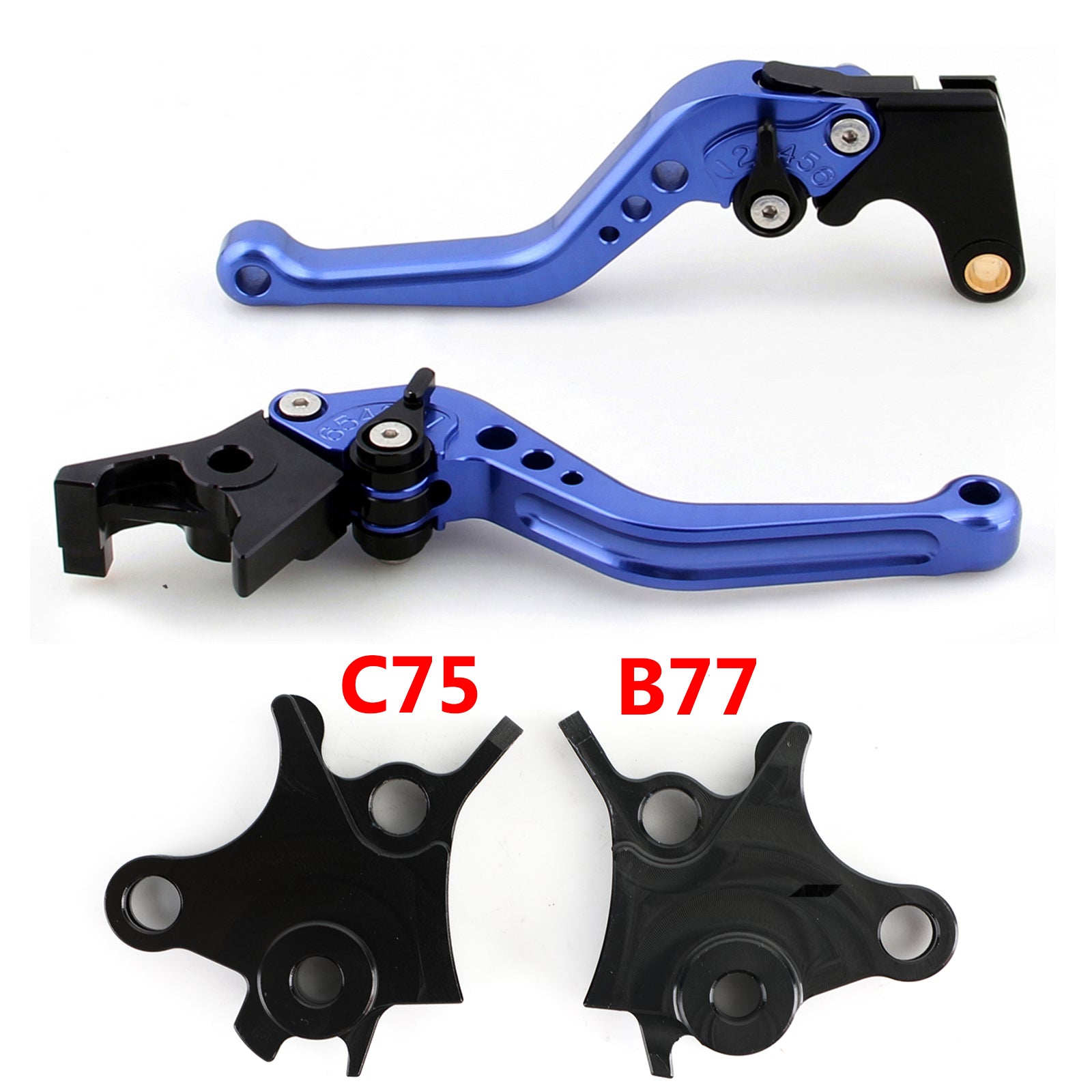 Motocikel kratke lovske ročice za BMW R1200GS Adventure (LC) 2014-2018 Generic