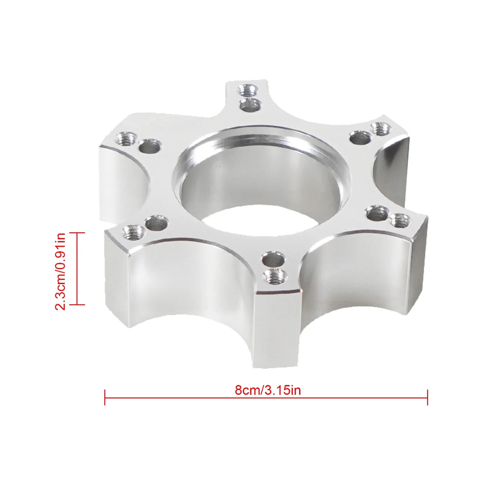 Para la placa de adaptación de T300RS T300RS Modificación de 70 mm del juego de carrera